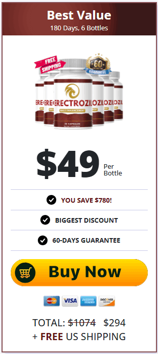 Buy Erectrozil 6 Bottle